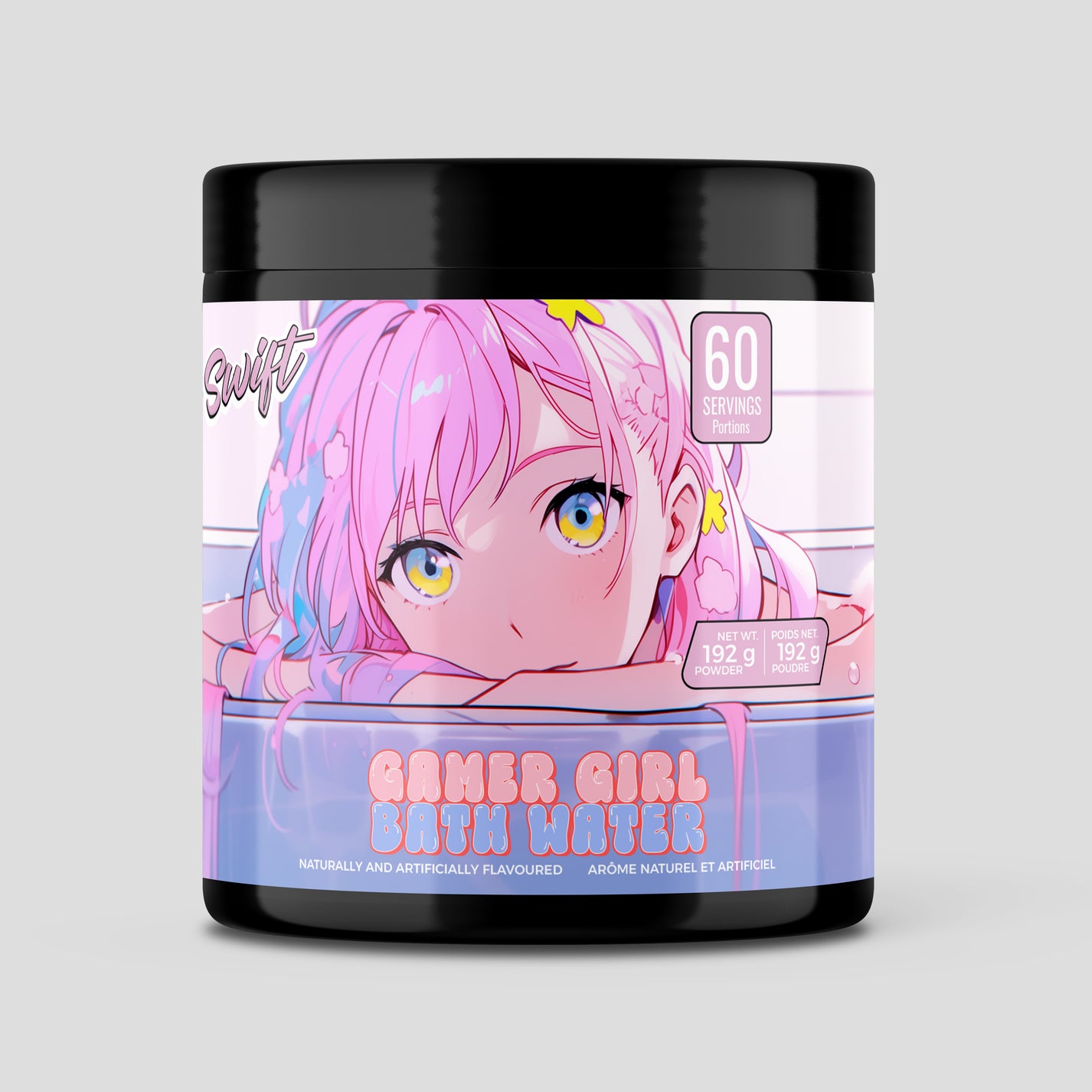 Gamer Girl Bath Water Swift Energy
